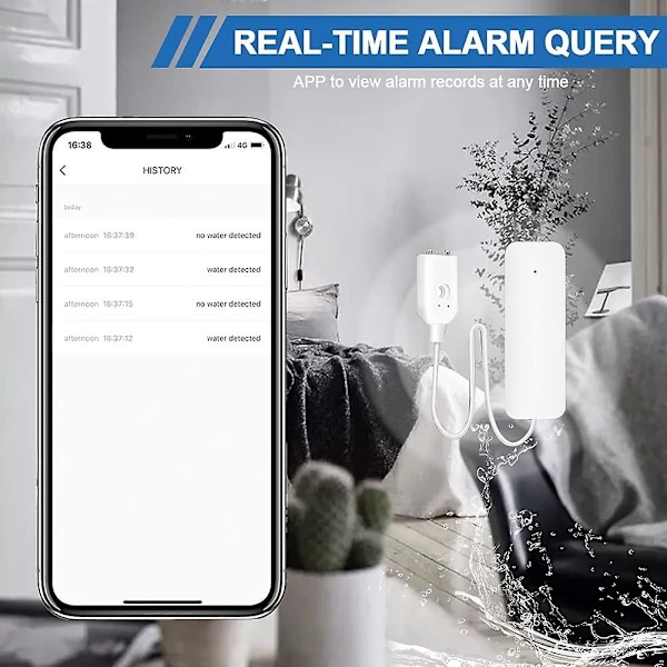 Wifi vattenlarmsensor - Perfekt