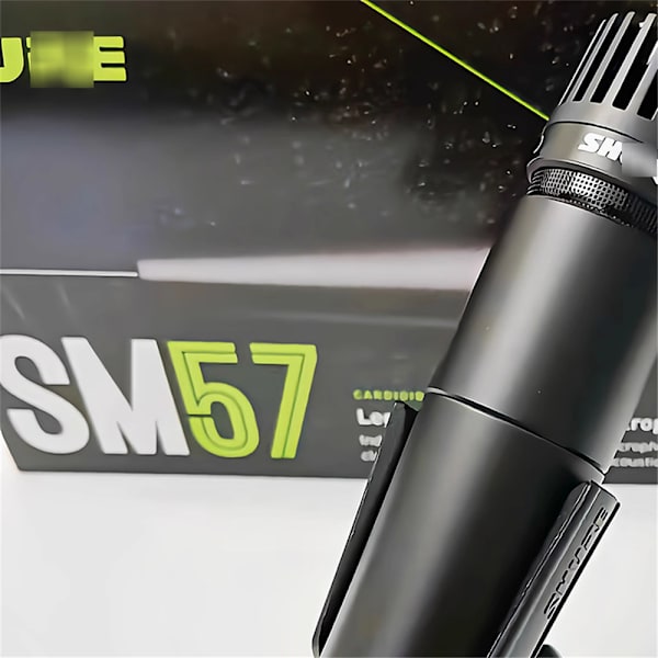 Shure SM57-LC Cardioid Dynamisk Instrument Mikrofon KTV-optagelse