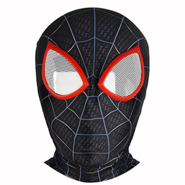 Halloween COS Expedition Steel Anime Briller Spider Man Maske Liten svart edderkopp Little black spider Adult lens design