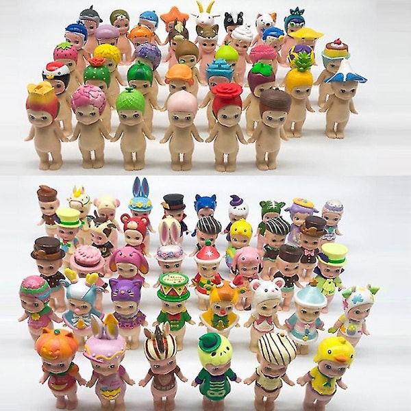 8cm Kawaii Macarons Dessert Sonny Angel Action Figure Dockor 1. Slumpmessig