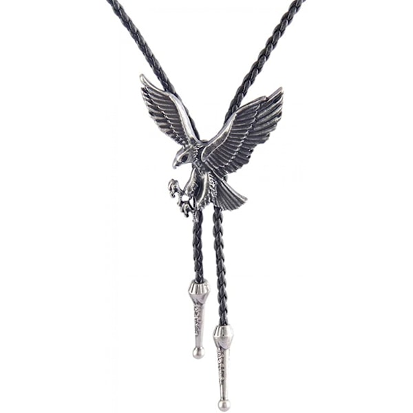 Native American Bolo Tie Rodeo Cowboy Lær Halsduk Wester