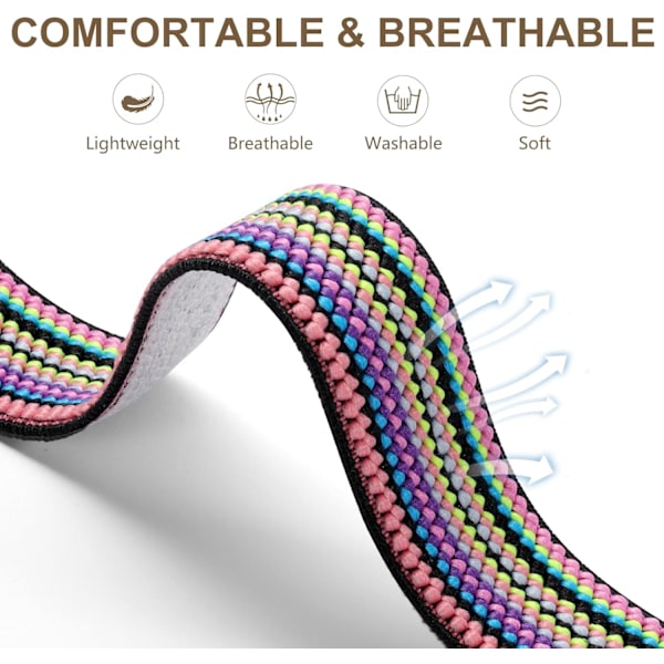 12-pak Stretchade Remme til Galaxy Watch 7 6 5 4 40mm 44mm, Galaxy 5 Pro 45mm, 6 Classic 47mm 43mm, 4 Classic 46mm 42mm, Active