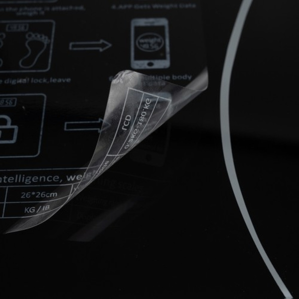 Smart Personvægt / Badevægt - Bluetooth Black Black