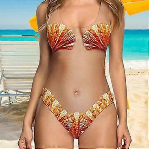 2023 NY Dam Baddräkt i Ett Stycke Galaxy Taco Cat Magekontroll Baddräkt Strandkläder Bikini Monokini (S Ljusgrön)