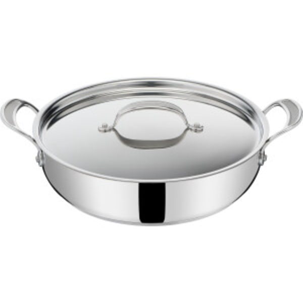 Tefal E30690 Jamie Oliver Cook's Classic Serveringsgryte 30 cm | Non-stick belegg | Sikker | Thermo-Signal | Nittert silikonhåndtak |