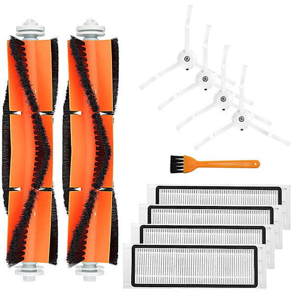 INF Tarvikepaketti Xiaomi Roborock E4, S5, S5 Max, S50, S51, S55:lle (11 osaa)