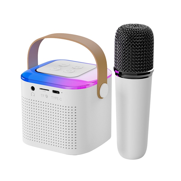 Portabel Trådlös Bluetooth-högtalare med Mikrofon