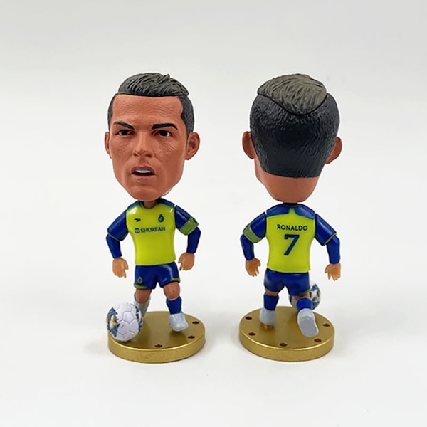 Real Madrid Paris Docka Ornament Modell Dekoration för Skrivbord Tårta Cake