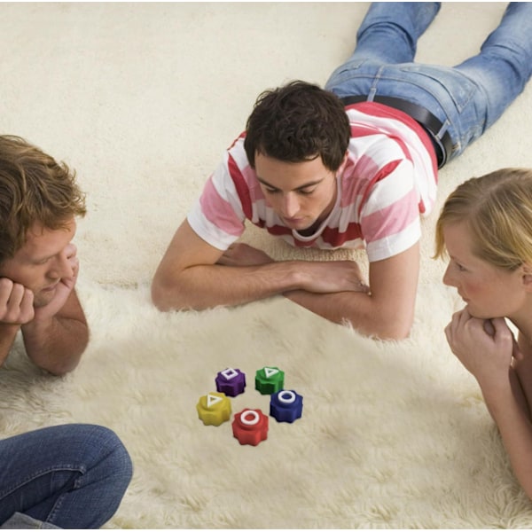 Koreansk Tradisjonell Gonggi Spill – Stein Kast Spillsett - Gonggi Stein Kaste Spill Inspirert av Squid Game 2 (5 stk + Base) triangle