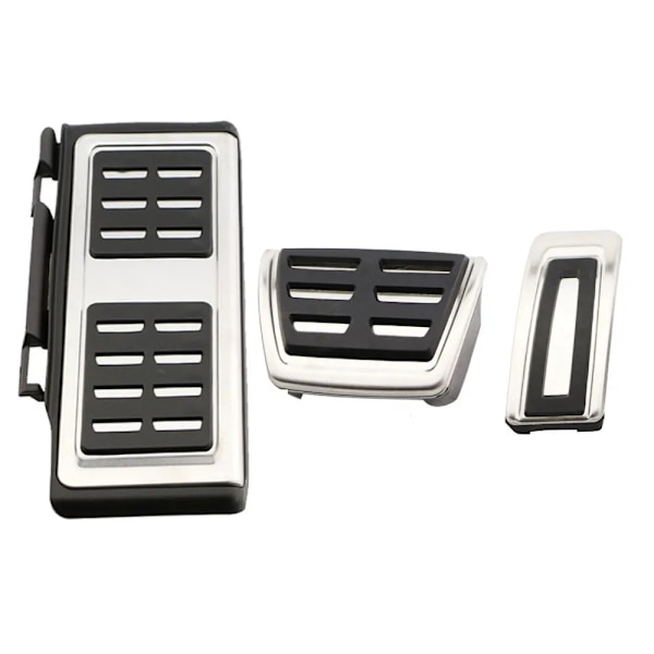 Pedaldeksel i rustfritt stål for Volkswagen VW Golf 7 8 GTi MK7 Polo A05 Passat B8 Skoda Kodiaq Rapid Octavia