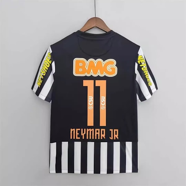 Kausi 1213 Brasilian Santos Jersey Santos Anniversary Edition No. 11 Neymar Lyhythihainen Jalkapalloasu Retro Top SS S F