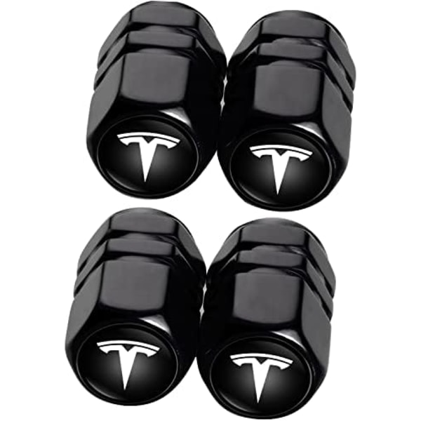 Metalliset autonrenkaan venttiilin hatut, yhteensopivat Maserati Quattroporten, Ghiblin, Levanten kaikkien mallien kanssa, ilmaventtiilin hatut, muotoilukoriste【mo】 suit for Tesla
