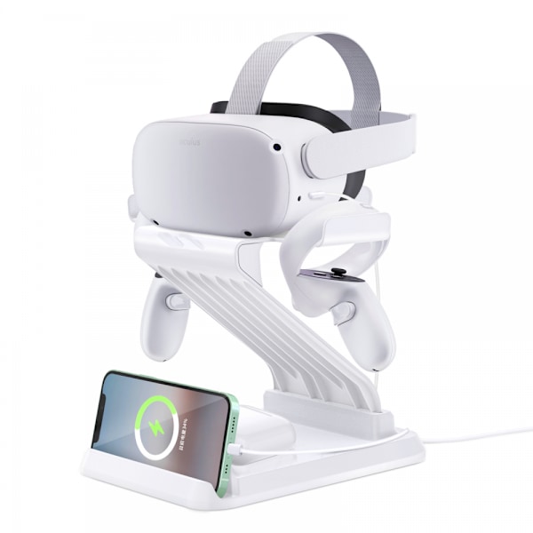 VR Stand, VR Display Stand Ladestation, Hurtig og Sikker Psvr Controller Oplader til Oculus Quest2 VR Headset