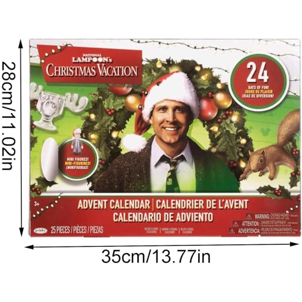 National Lampoon's Adventskalender | National Lampoon's Christmas Vacation Adventskalender 2024 | 24 dagers julekalender med samleobjekter