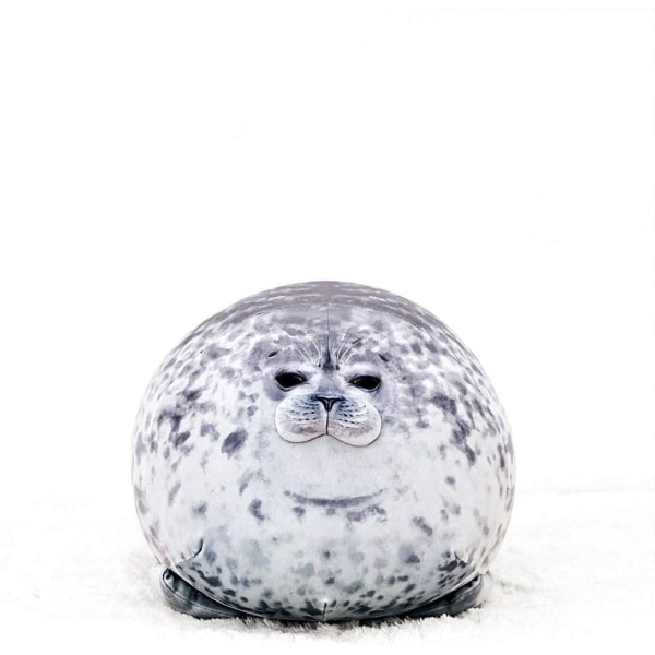 Pyöreä hyljetyyny, söpö hylje pehmolelu
