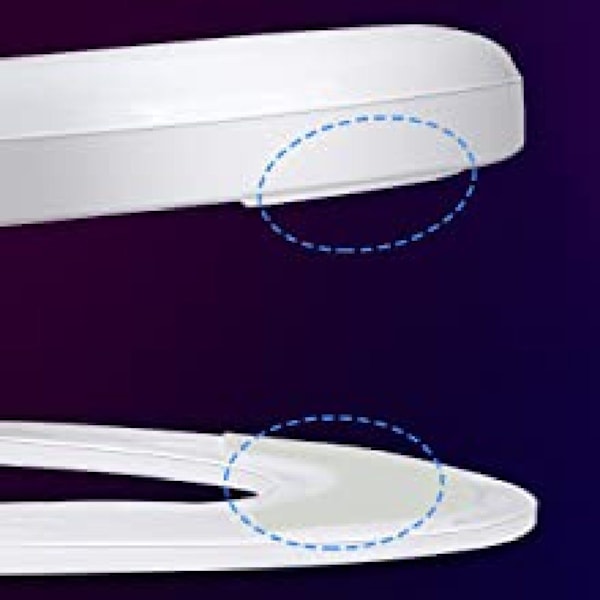 RGB-puhelinrengasvalo, RealPlus-kiinnitettävä rengasvalo, jossa 3 viileän valkoisen tasoa ja