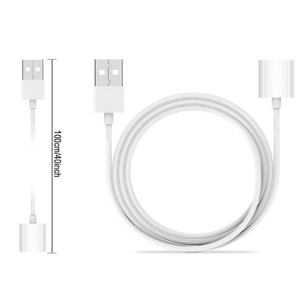 Ipad Pro Apple Pencil Opladerkabel Adapter USB Oplader Forlænger Pen - 1m