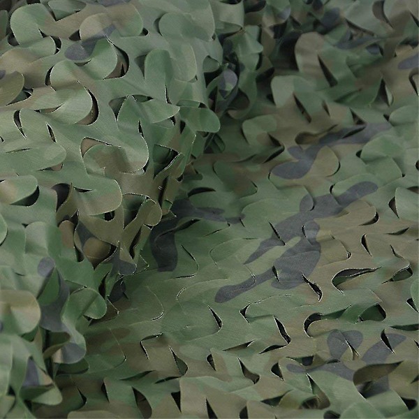 Rulle Camouflage Net til Jagt Militær Dekoration Solskærm, 1,5m X 5m - Perfet