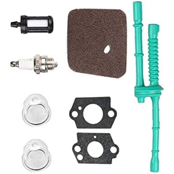 Kaasutin ilmansuodattimella trimmeriin Stihl FS55 FS38 FS45 FS46 FS55C FC55 FS74 FS75 FS76 FS80 KM85, Gsedaox, Monivärinen