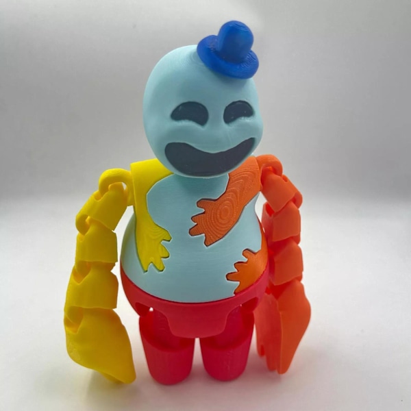 Nightmare Critters Doey The Doughman 3D-printade Actionfigurer Leksaker