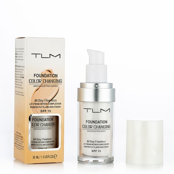 30 ml Färgskiftande Foundation Makeup Bas 1 st