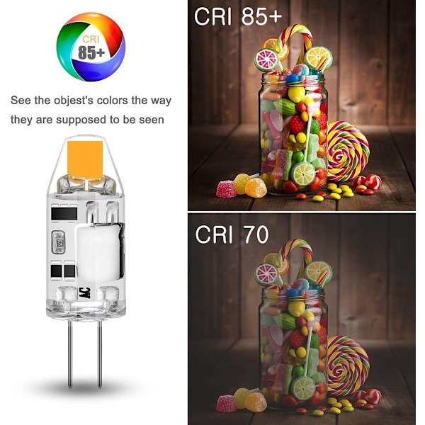 LED pærer G4, LED COB 2W pærer erstatter halogenpærer{DH}