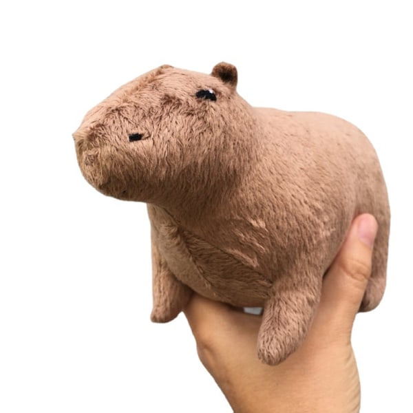 Capybara gnagare lurvigt gosedjur mjuk leksak fyllning 20 cm