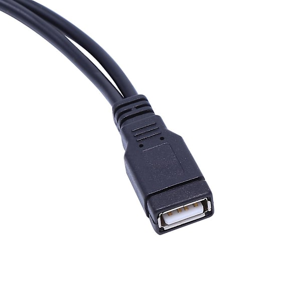 Usb A naaras - kaksoisurossovitin, tyypin A latauskaapeli kaksisuuntainen jakaja