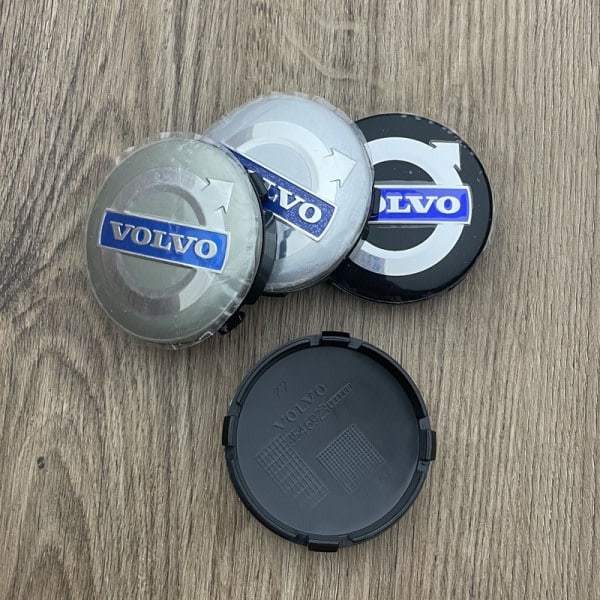 4 stk Senterdeksel navkapsel for Volvo S60 S90 XC40 XC60 V90 S40 S8