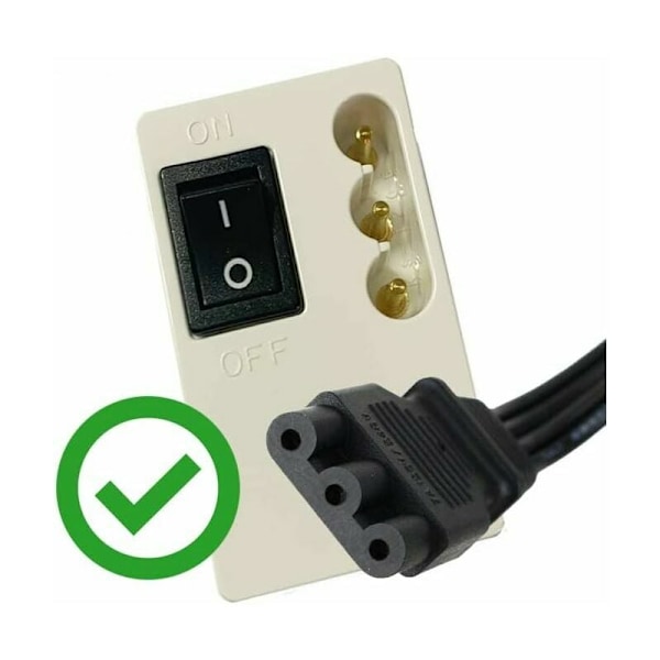 Pedal för Alfa, Elna, Babylock, Janome, Pfaff symaskin.