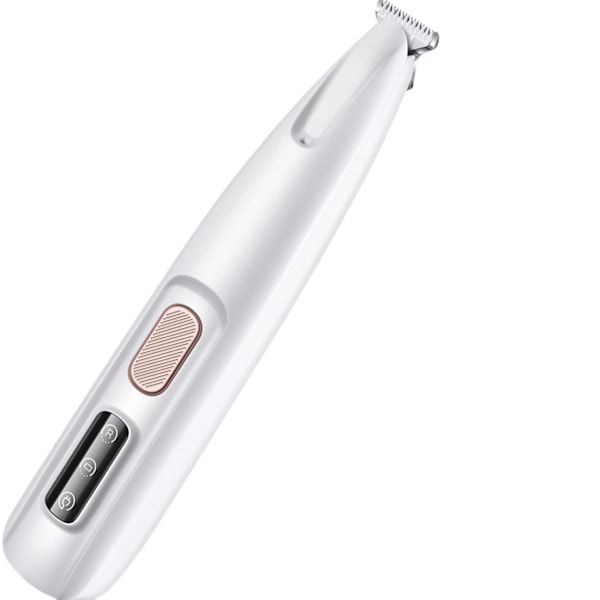 Pet Micro Precision Trimmer, 2024 Ny Uppgradering Hundtass Trimmer med LED-Ljus, Tyst Husdjurs Hårtrimmer, Vattentät Husdjurs Trimmer