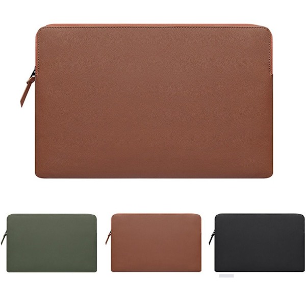 13 14 15 tommer laptop taske Ultrabook taske BRUN 13 tommer Brun Brown 13 inches