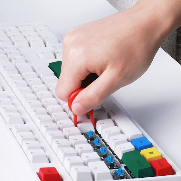 Rengøringsblød børste Tastaturrenser 5-i-1 Multifunktionelt Computer Rengøringsværktøjssæt