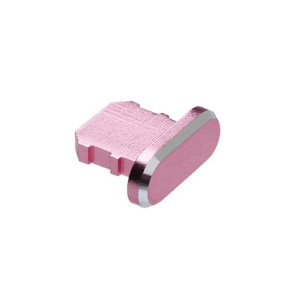 (Pink) 4 Støvbeskyttere, Kompatibel med iPhone 11, 12 Anti-støv Opladningsdæksel Kompatibel med iPhone 11, 12, Pro, Max/X/XS/XR, 7, 8 Plus, iPad Mini/Air