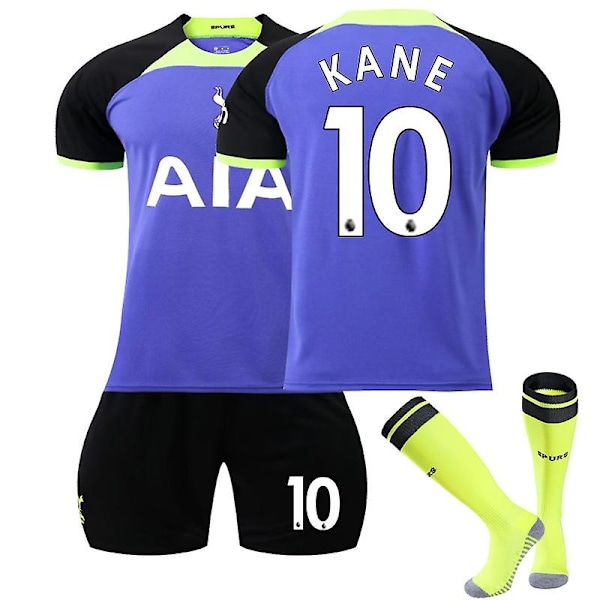 22-23 Tottenham Away Sæt #7 #9 Trøje Fodbolduniform Til Voksne Børn Nr. 10 Kane No.10 Kane 24