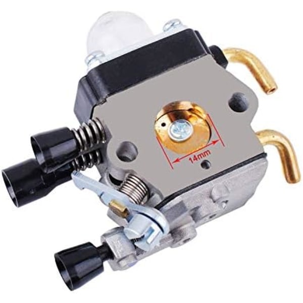Kaasutin ilmansuodattimella trimmeriin Stihl FS55 FS38 FS45 FS46 FS55C FC55 FS74 FS75 FS76 FS80 KM85, Gsedaox, Monivärinen