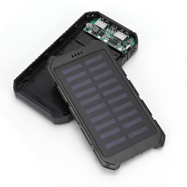 Portabel Snabbladdning 10000mAh Stor Kapacitet Mobil Power Extern Batterilåda (Svart)