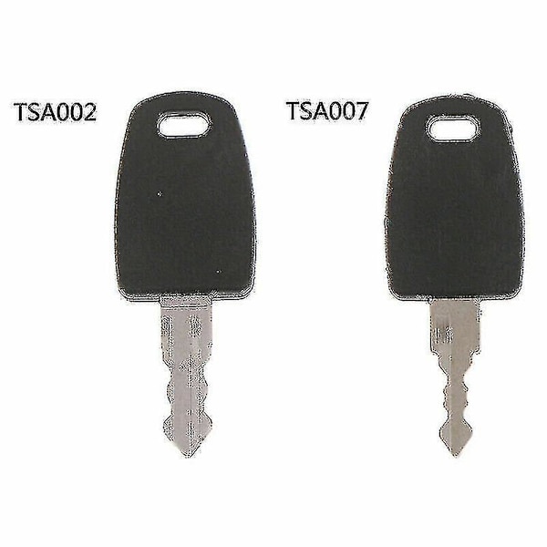 Monitoiminen Tsa002 007 Avaimen Pakkaus Matkatavaroiden Tullin Tsa Lukko Napit (2-pakkaus)