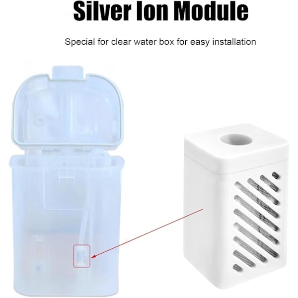 Erstatnings Silver Ion Modul for Dreame X40 Ultra Complete/L20 Ultra Complete/L10s Pro Ultra Heat/X10/S10/W10S/S20/X20 Serien Robotstøvsuger