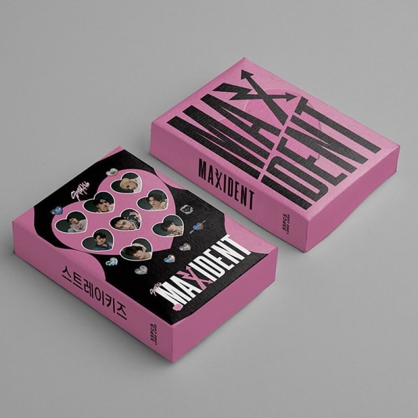 55 stk. Kpop Stray Kids Lomo-kort Nytt Album Gutter Fotokort
