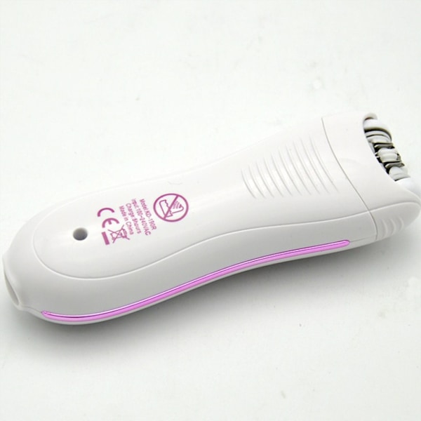 Epilator for kvinner, for ansikt, armhule, bikini og ben, med LED-lys