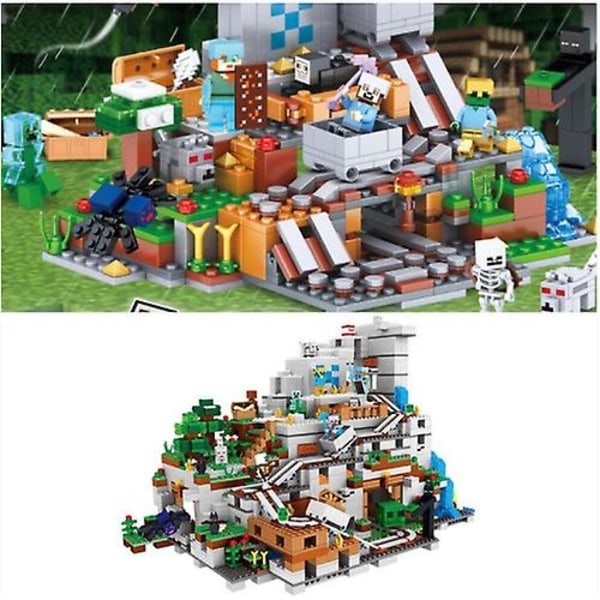 Minecraft Sett Fjellhule Minecraft My World Serie