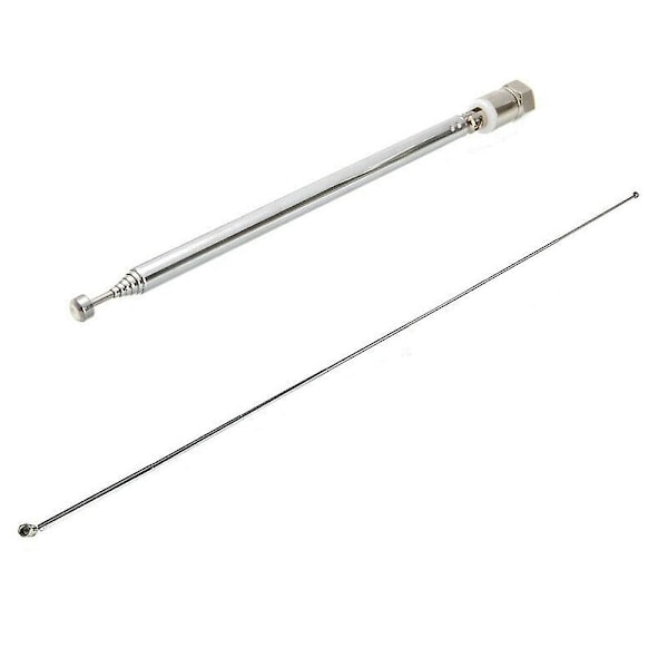FM-radioantenni FM-teleskooppiantenni 75 Ohm F-tyypin urosliitin
