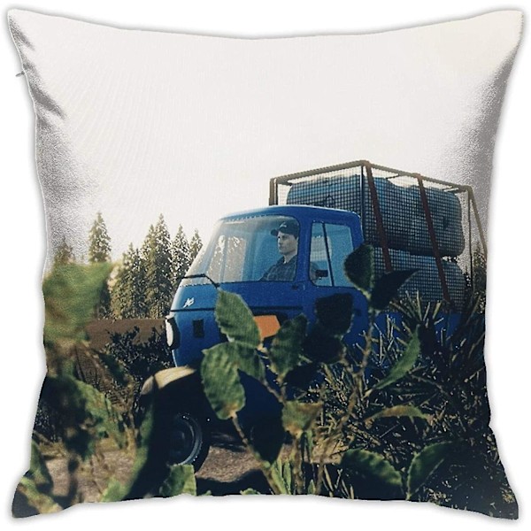 Koti & Pelit & Piaggio Ape Ls19 Tyynynpäällinen Sisustus Sohvatyynyt Tyynynpäällinen-5 18\"x18\"