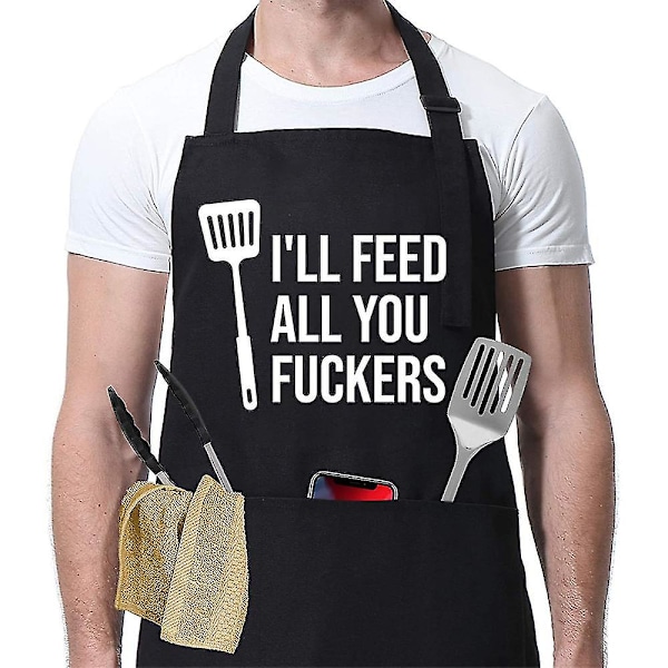 Apron, grill apron and cooking apron in professional quality