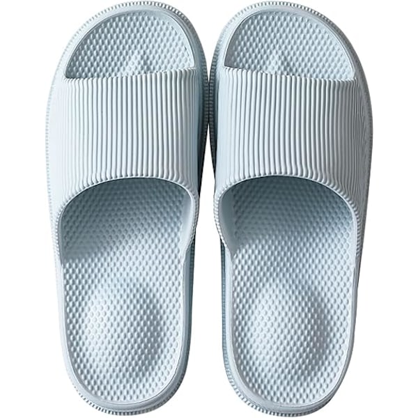 Innetofflor för män och kvinnor, massage-tofflor, öppna duschskor