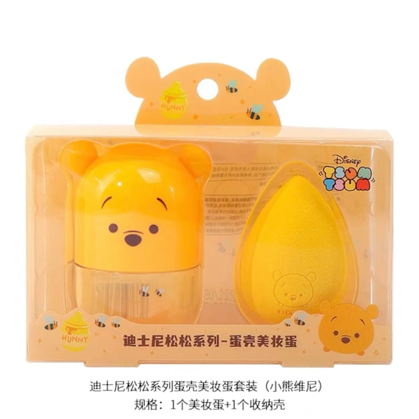 Tecknad Sanrioed Kawaii Cinnamoroll Skönhetsägg Miniso Flicka Hjärta My Melody Sminkpuff
