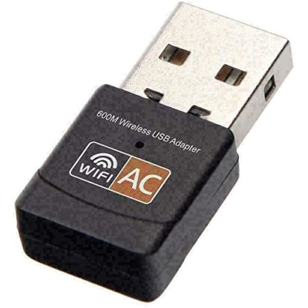 USB WiFi-sovitin, AC600 Mbps Dual Band 2.4/5Ghz Langaton USB