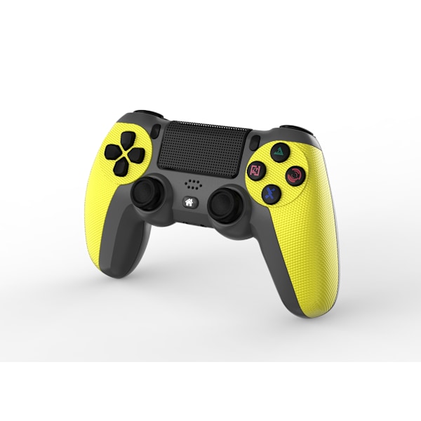 Trådlös PS4-spelkontroll Bluetooth 2.1 Gamepad för PS4 PC-spelkonsoler Lemon Yellow