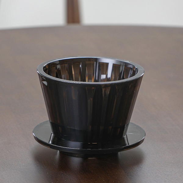 Wave Kaffedrypper Crystal Eye Hæld Over Kaffetragt Transparent